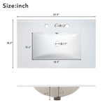 30-inch bathroom vanity crafted from natural materials, featuring handmade rattan doors and WF530472AAD