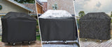 Propane Grill 4 Burner Barbecue Grill Stainless Steel Gas Grill with Side Burner and Cover for W1650P205088