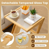 Modern Bamboo Edge Table 43813901