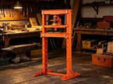 12 Ton H-Frame Hydraulic Shop Press, Adjustable Floor Press with Plates for Garage & Workshop 41383873