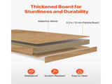 Tabletop Bookcase, Dual-Level Desk Organizer, Dimensions 37.4" x 12.6" x 35.4", Office Storage Stand 48661848