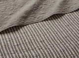 6 Piece Reversible Daybed Cover Set Dark Grey Daybed B03597552