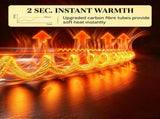 1500W Infrared Outdoor Heater with Remote Control Black 57011244