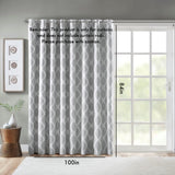 Printed Ikat Blackout Patio Curtain B03599825