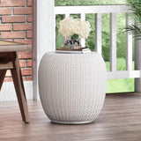Outdoor LightWeight Concrete Side Table 73449.00
