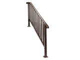 Outdoor 4 Level Iron Handrail Copper 70877078