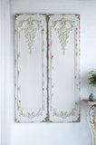 Set of 3 Large White Wall Art Panel, Rectangle Wall Sculpture, Wall Dcor for Living Dining W2078130260