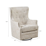 ZNTS Ella Swivel Glider Chair B03548654