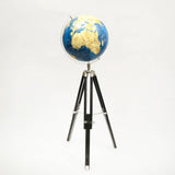 Decorative Globe on Aluminium Tripod Stand-51" B346P325479