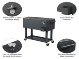 87.5*91*38.5cm 80QT Rectangular Plastic Box Iron Foot Tube Refrigeration and 29564569