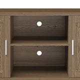 Modern 60 Inch TV Stand for TVs up to 65 inches, Classic Walnut Finish B108P208917