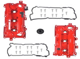 2x Red Valve Covers Aluminum Fits for Infiniti JX35 2013 QX60 2014 Nissan Altima Pathfinder 12726226