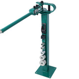 Pedestal Floor Compact Bender 7 Dies Versatile Compact Metal Tubing Bender 44' Mount Powdercoat W465P145719