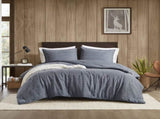 3PCS King/Cal King Twill Washed Comforter Set B035P341113