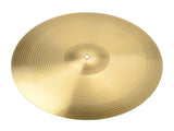 Professional 18" 0.8mm Copper Alloy Ride Cymbal for Drum Set Golden 00173036