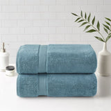 100% Cotton Bath Sheet Antimicrobial 2 Piece Set B03599351