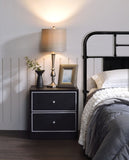 Jabir Black & Silver Accent Table with Variety & Selection B2726P243246