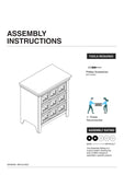 Transitional Style Gray Color Solid wood 1pc Nightstand Only Bedroom Furniture Bedside Table Round B011140215