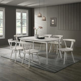 2-Piece Rustic Dining Side Chair Set, Solid Wood Frame, Farmhouse Modern Design, Easy Assembly W2537P214545