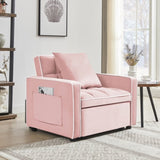 Three-in-one sofa bed chair folding sofa bed adjustable back into a sofa recliner single bed adult W1359137401