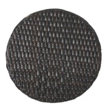 Outdoor 16-inch Multi-brown Wicker Hourgla Side Table 61431.00MBRN