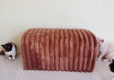 Ottoman Storage Bench Pet Supplies Corduroy Bench Cat's nest to hide For the Living Room, Entryway W1825P235544