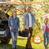 120" Portable Projector Screen with Stand, Foldable & Anti-Crease, HD 4K Movie Screen for 23231716