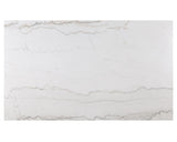 1pc Transitional Modern Formal Dining Table White Genuine Marble Rectangular Table Top Trestle Base B011P196941