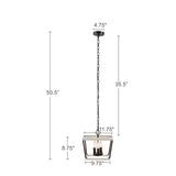 Farmhouse Metal Pendant B03596561