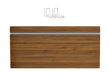 (24 INCH) 5 Pcs Wire Shelf Covers, Foamed PVC Wire Rack Covers for Removable Closet (Not Wood), 12478864