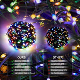 ZNTS Christmas Rope Lights,1000LED/328Ft Outdoor Decorative String Strobe with 8 Modes/Remote/IP67 24548604