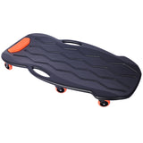 Plastic Creeper 42 Inch with carrying bag - Blow Molded Ergonomic HDPE Body with Padded Headrest & W465P144542