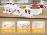 6PCS Buffet Risers, Premium Food Risers for Buffet Table, Catering Dessert Cake Stand for Party, 79524644