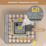 48 Egg Incubator for Hatching Chicken, Duck, Quail & Parrot Eggs Automatic Egg Turning, Humidity W2700P326296