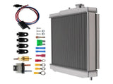 Aluminum Cooling Radiator fit for Honda Del Sol 1993-1997 MTFan Shroud Kit 38406131