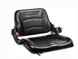 Universal Forklift & Tractor Seat, Adjustable Back with Micro Switch, 6.3-13.4" Slot for Loader & 46034048