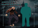5ft Halloween Wall-Climbing Ghost Decoration with-Activated Moving Legs, Roaring & Laughing 22410506