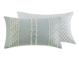 Full/Queen 3 Piece Cotton Jacquard Duvet Cover Set B03596482