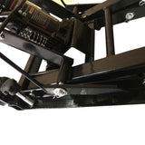 Motorcycle Dirt Bikes ATV 1500lbs Steel Lift Stand Black 76793825