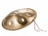 10 Notes Mandala Pattern Gold Handpan Drum Decorative Steel Percussion Instrument 49410007