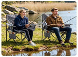 Folding Camping Chair, Heavy-Duty Metal Frame Portable Outdoor Chair with Cup Holder, Insulated 73865511