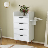 4 -Layer Salon Storage Cabinet,Beauty Barber Salon Styling Organizer Equipment,Hair Stylist W331P248070