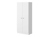 Buxton Rectangle 2-Door Storage Tall Cabinet White B06280488