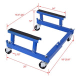ATV Motorcycle Engine Cradle Dolly 1500lbs ,blue W46592178