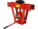12 Ton Pipe Bender Manual Hydraulic, Piping Bending Exhaust Tube Fabric with 6 Dies, Adjustable 56059196