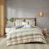 Full/Queen 3 Piece Cotton Duvet Cover Set B035129130
