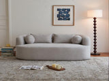 Sofa-in-a-Box, Memory Foam 2-Seater Couch, No Installation & Easy to Transport, Deep Seat Modern W668P381895
