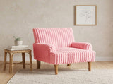 Modern Accent Chair with 3.5cmW Wide Wale Corduroy, 9" Solid Wood Legs, Comfortable Upholstered 69518030