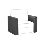 Modular Sectional Sofa with Storage Seat Upgrade Convertible Sofa Couch for Living Room/Deep 27'' B2716P236658