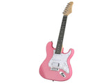 KST Stylish H-S-S Pickup Electric Guitar Kit with 5W AMP Bag Guitar Strap Strings rose red 24387924